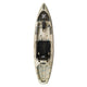 A Perception Pescador Pro 10 & 12 fishing kayak on a white background.