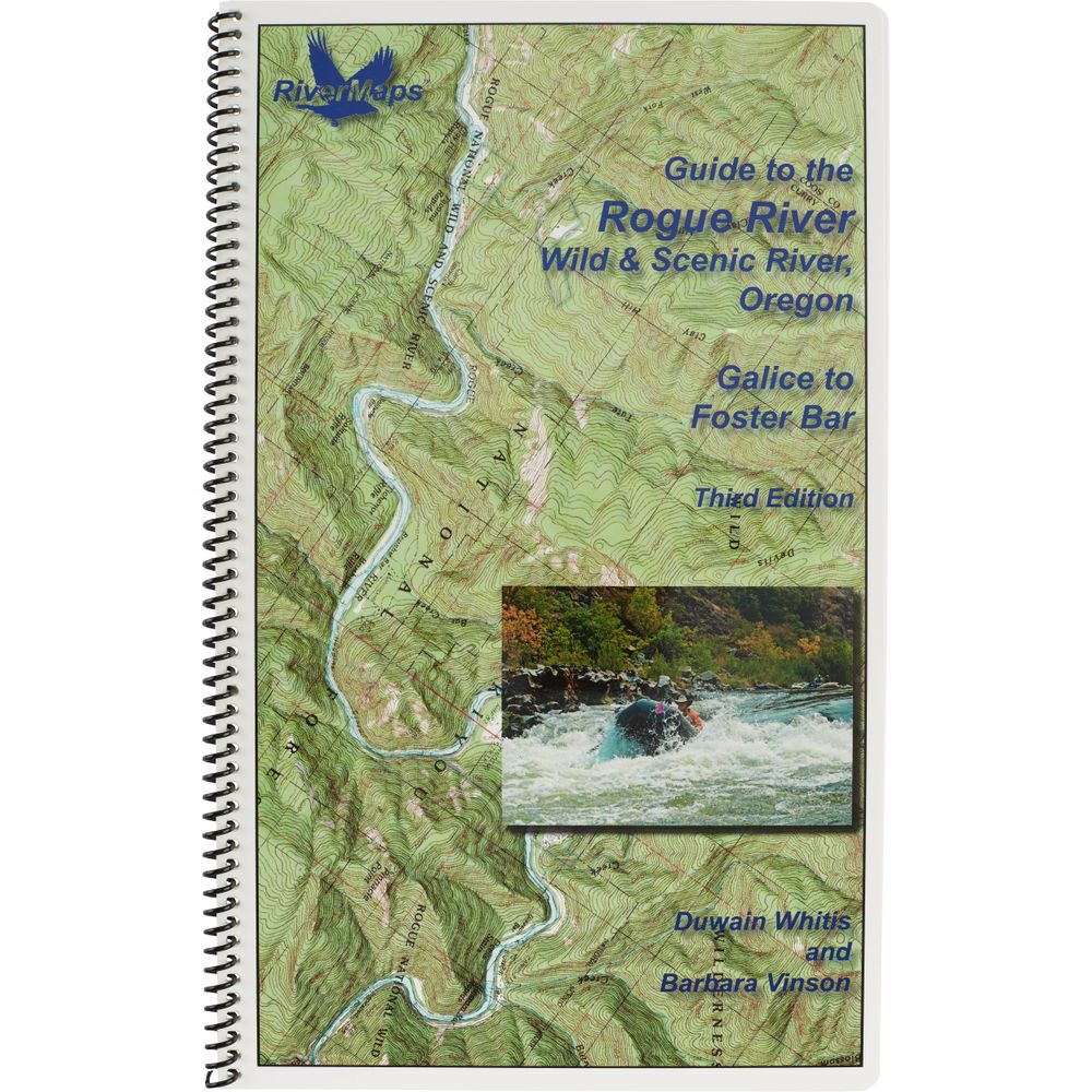 Rivermaps Rogue River Guide Book & Map - 4Corners Riversports