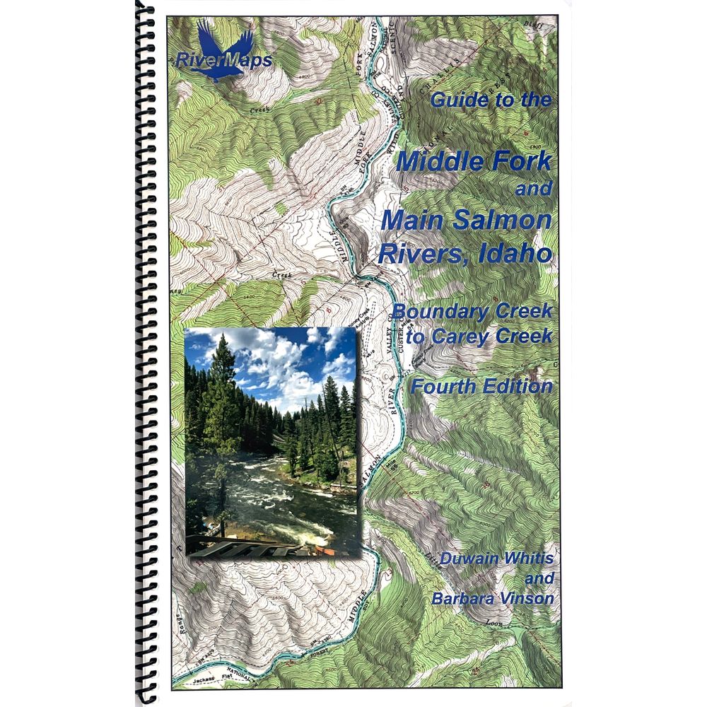 Middle Fork and Main Salmon River map