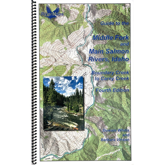 Middle Fork and Main Salmon River map