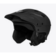 The Sweet Protection Rocker Helmet is a matte black ski or snowboarding helmet with TLC Shell Technology, ear protection, air vents, and an adjustable chin strap, displayed against a plain background.