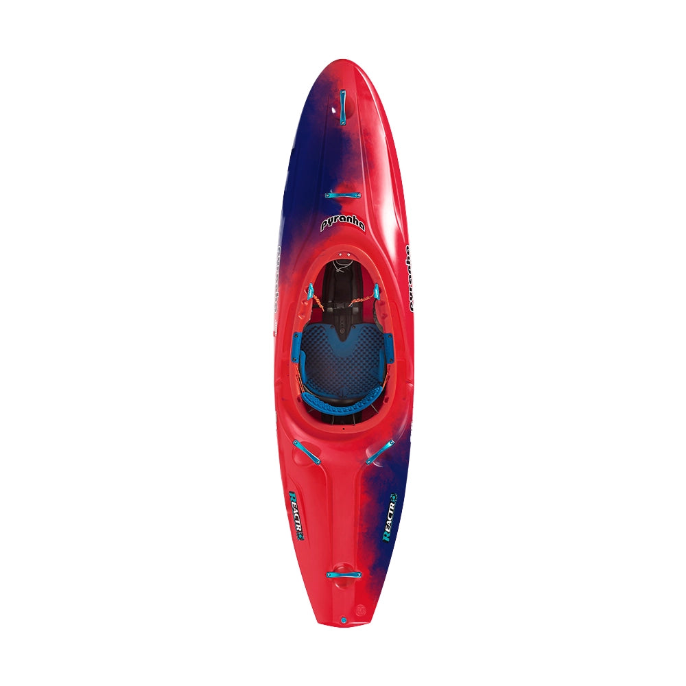 Pyranha ReactR Whitewater Kayak, Color Rosella Red