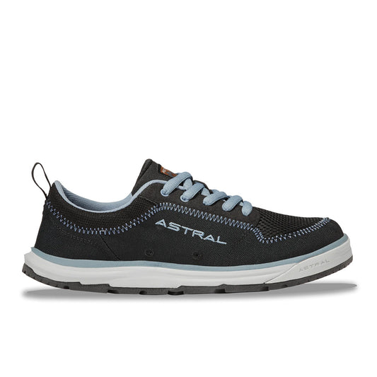 An Astral Brewess 2.0 - Women's black and blue running shoe.