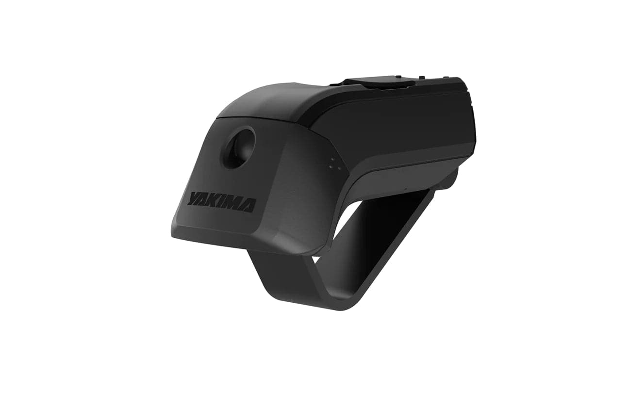 a Yakima Timberline Towers with a black handle on it.