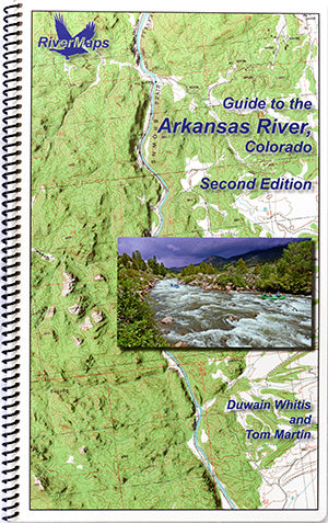 An Arkansas River guide featuring maps. (Brand: Rivermaps)