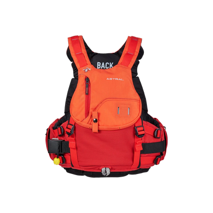 Astral Indus PFD in the color red/orange