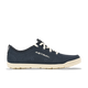 A navy blue casual sneaker with white laces and a beige sole, the "Loyak - Women's" by Astral offers a durable design. The word "Astral" is printed on the side, making it ideal for both urban strolls and kayaking adventures.