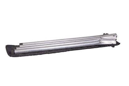 A portable Mountaineer Camp Stove Leg Kit by Camp Chef set of metal rods in a bag on a white background.