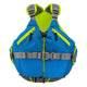 An Astral Otter 2.0 Kids PFD life jacket on a white background.
