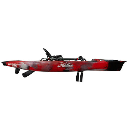 A Hobie Pro Angler 360 XR - 14ft kayak on a white background.