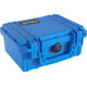 A crushproof blue Pelican 1150 Case on a white background.