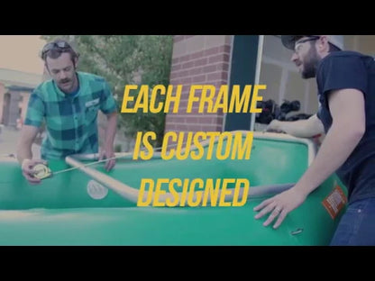 Gunnison XD 4-Bay Diamond Plate Raft Frame