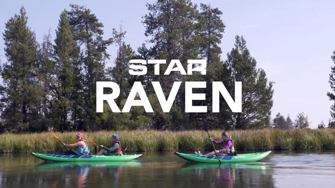 NRS STAR Raven 2 Inflatable Kayak / Ducky - 4Corners Riversports NRS STAR Raven 2 Inflatable Kayak / Ducky - 4Corners Riversports