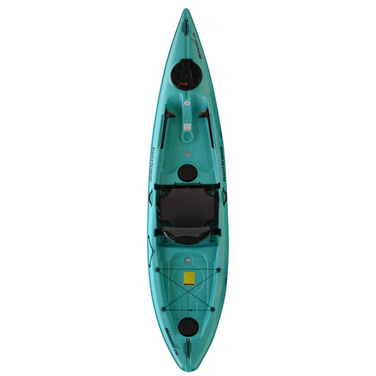 A stable Hurricane Kayaks Skimmer 116 1st Class kayak on a white background.