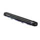 A black Roadshower with a blue Yakima handle on it.