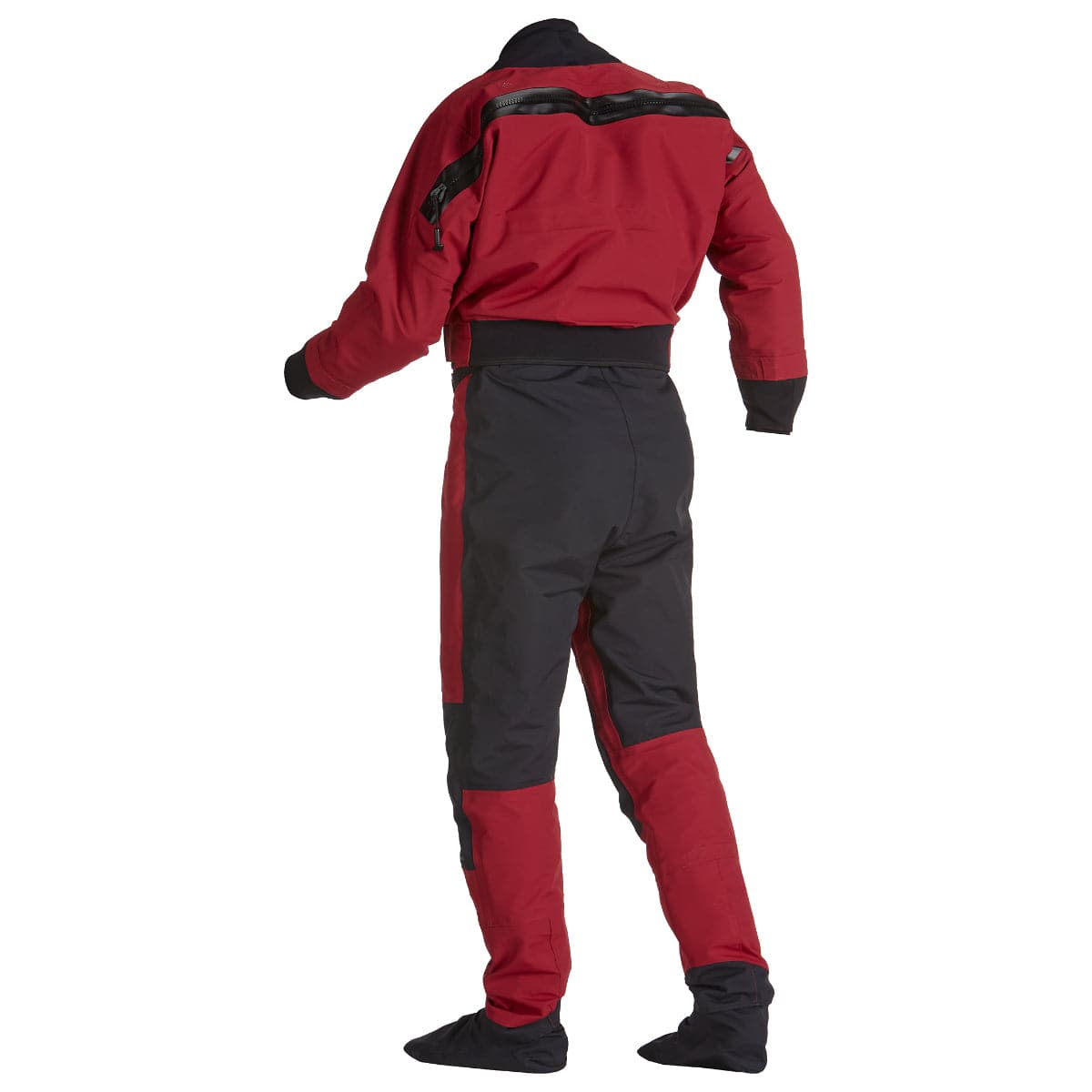 Featuring the Devils Club Drysuit men's dry wear manufactured by Immersion Research shown here from a fourth angle.
