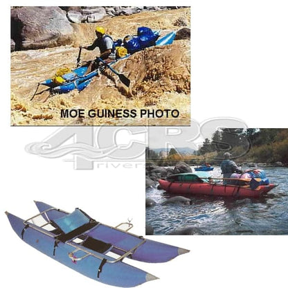 A fleet of Cutthroat rowing catarafts from Jacks Plastic Welding skillfully navigate river rapids, deftly carrying cargo and passengers through the currents.
