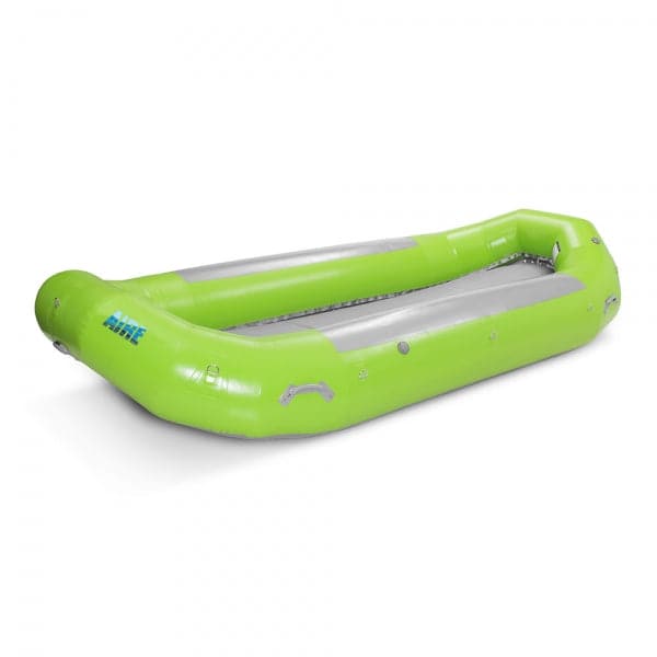 Featuring the 136DD Raft raft manufactured by AIRE shown here from one angle.