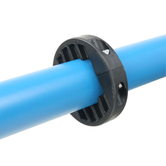 Featuring the Plastic Oar Stop oar accessory manufactured by NRS shown here from one angle.