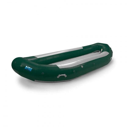 Featuring the D-Series Rafts raft manufactured by AIRE shown here from an eighth angle.