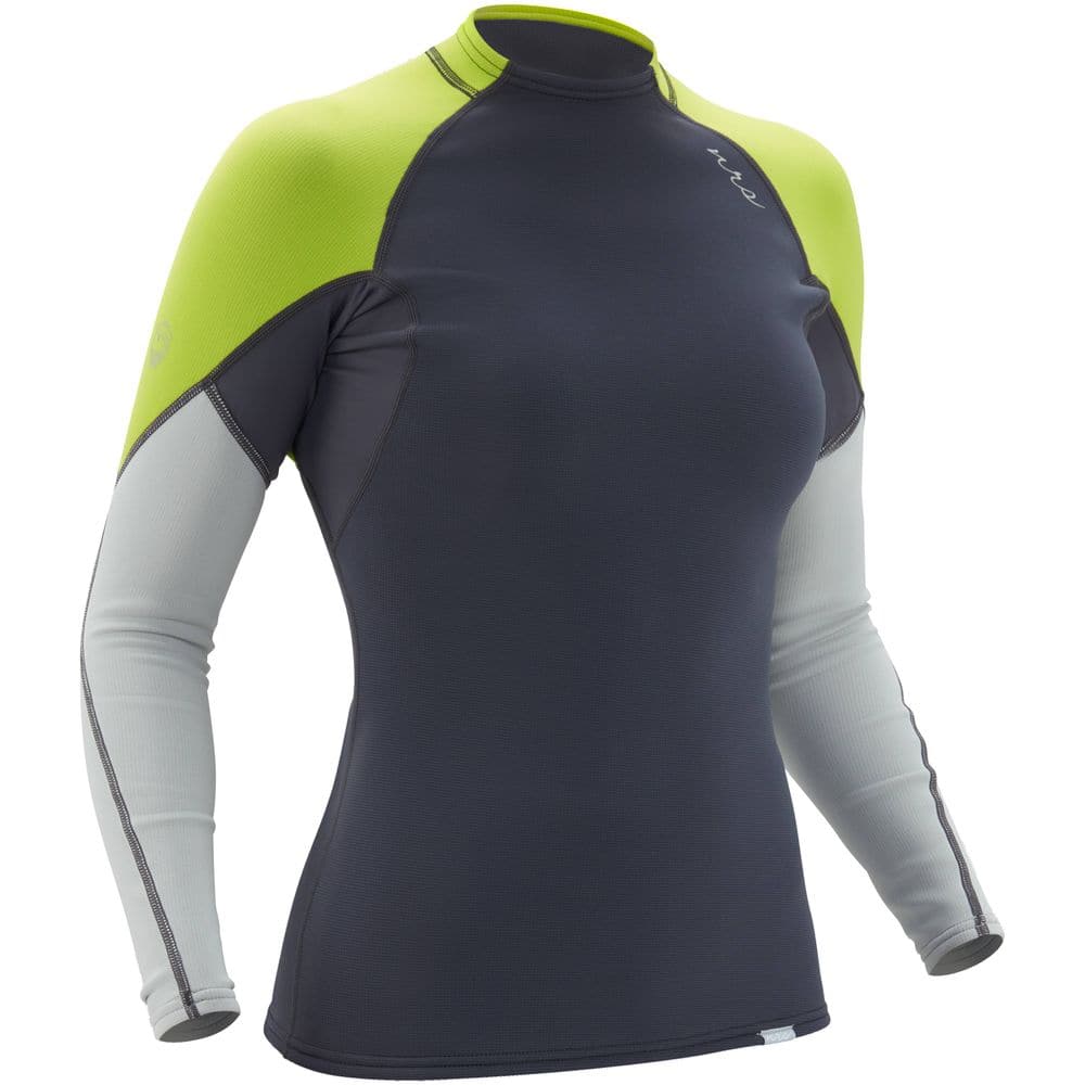 The NRS Hydroskin 0.5 Long Sleeve Shirt - Women's is an insulating top that serves as a women's long-sleeved rash guard, making it a valuable addition to any layering arsenal.