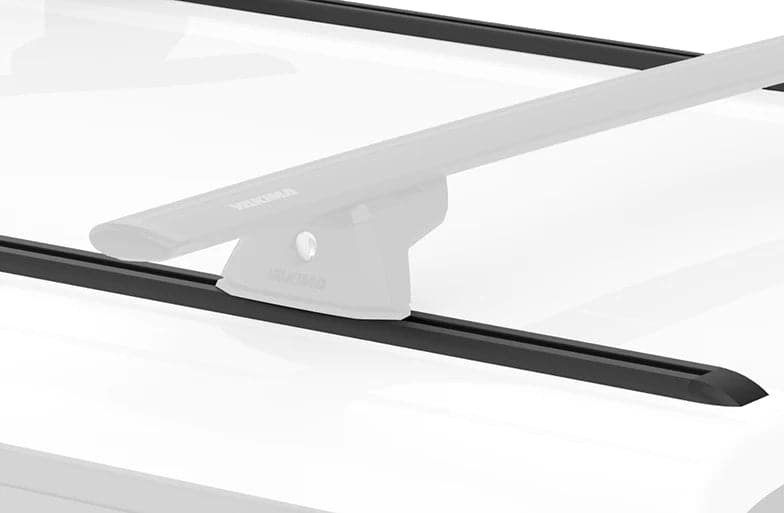 Featuring the 54 in. Tracks w/ PlusNuts roof rack manufactured by Yakima shown here from a second angle.