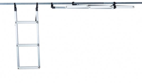 Featuring the Folding Raft Ladder cam strap, frame accessory, frame part, raft rigging manufactured by DownStream shown here from a second angle.