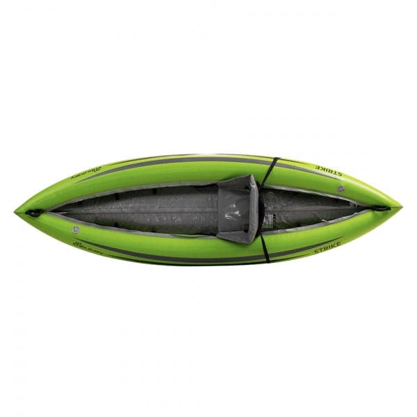 Featuring the Strike Solo Inflatable Kayak ducky, inflatable kayak manufactured by AIRE shown here from a second angle.