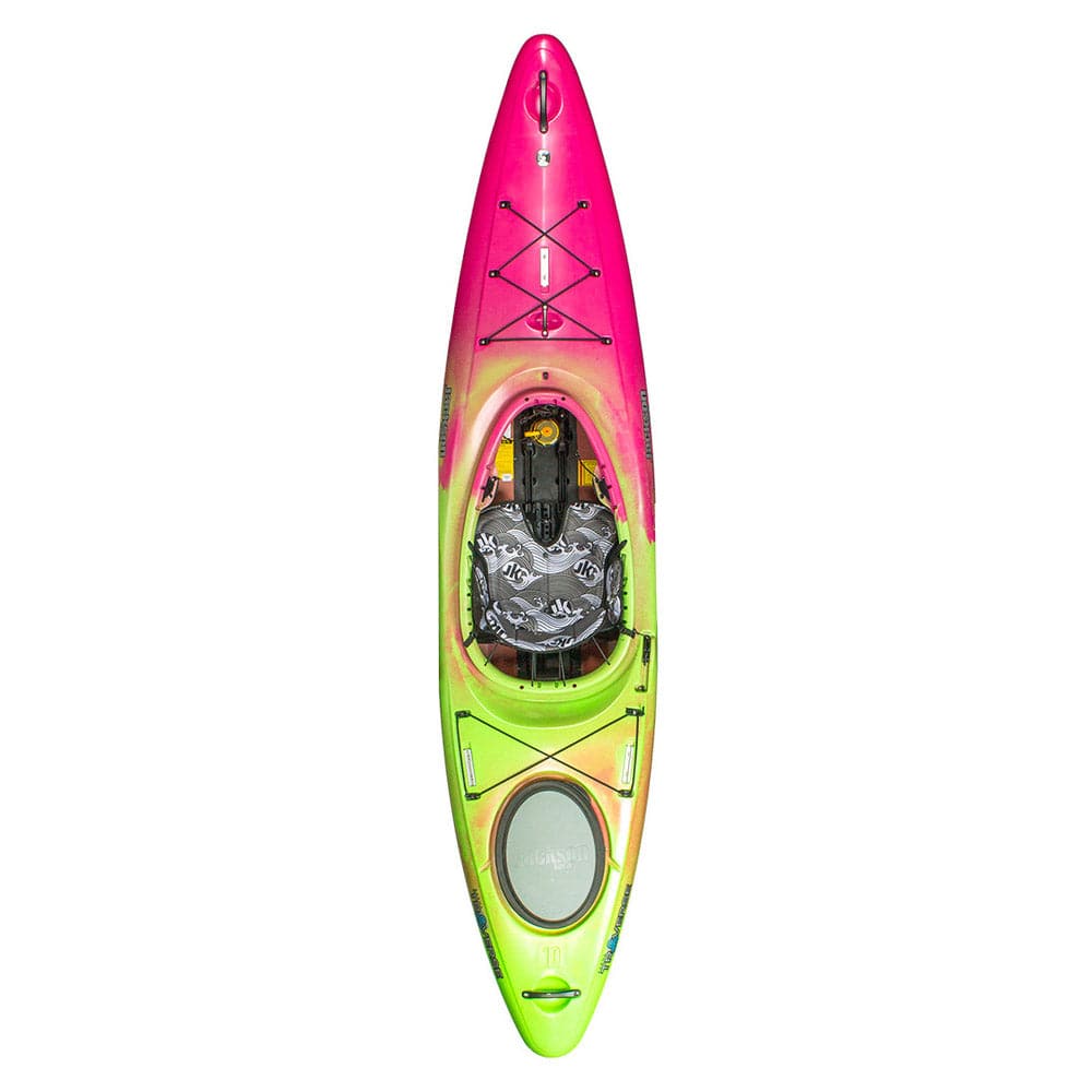 Featuring the Karma Traverse 10 expedition / cross over kayak, unavailable item manufactured by Jackson Kayak shown here from a third angle.