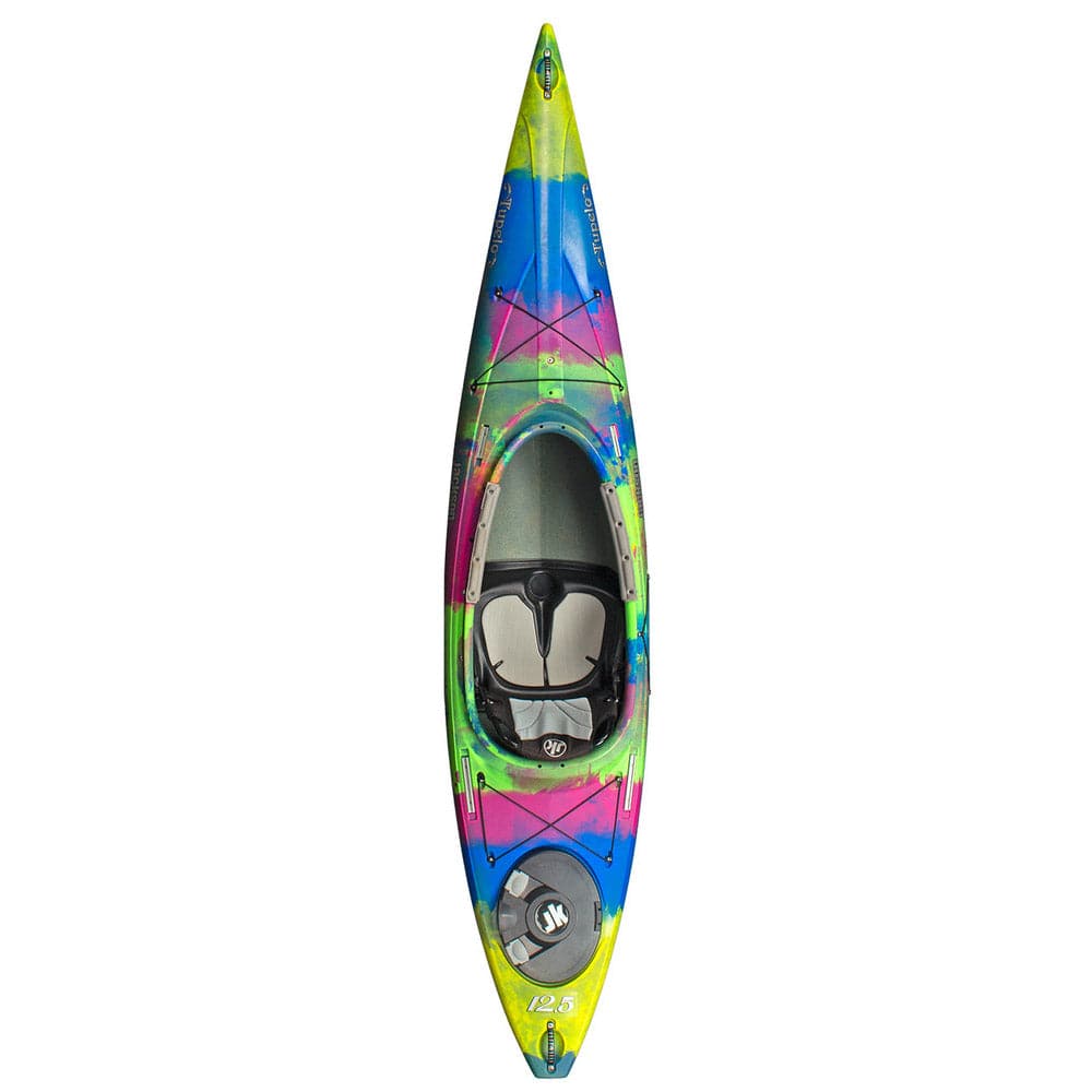 Featuring the Tupelo 12.5 expedition touring / sea kayak, sit-inside rec / touring kayak manufactured by Jackson Kayak shown here from a second angle.