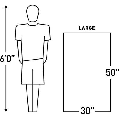 Featuring the Quick Dry Microfiber Pack Towel camp, dishes, kitchen, pack towel, water manufactured by Gear Aid shown here from a second angle.