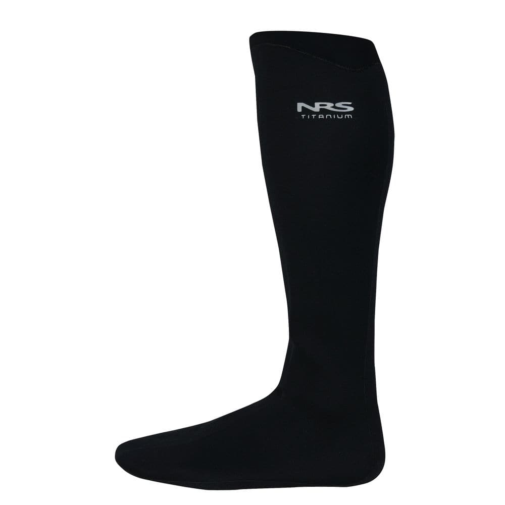 Featuring the Boundary Sock  manufactured by NRS shown here from a fourth angle.
