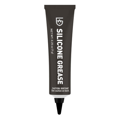 Featuring the Silicone Grease gasket repair, kayak care, kayak repair manufactured by Gear Aid shown here from one angle.