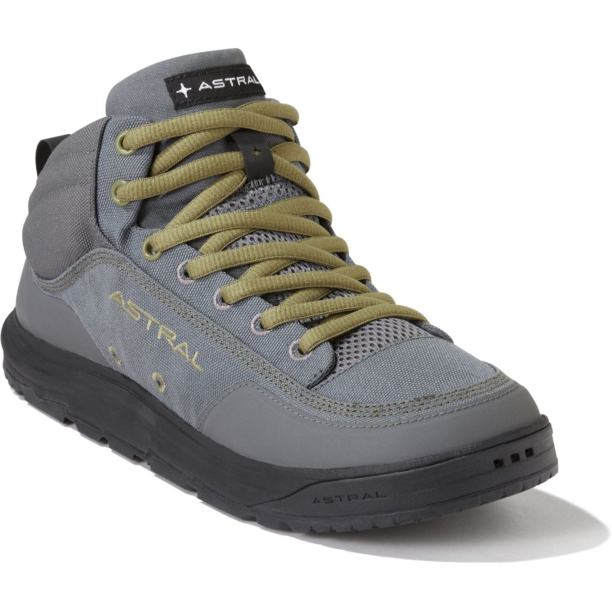 Featuring the Rassler 2.0 men's footwear, women's footwear manufactured by Astral shown here from a fifth angle.