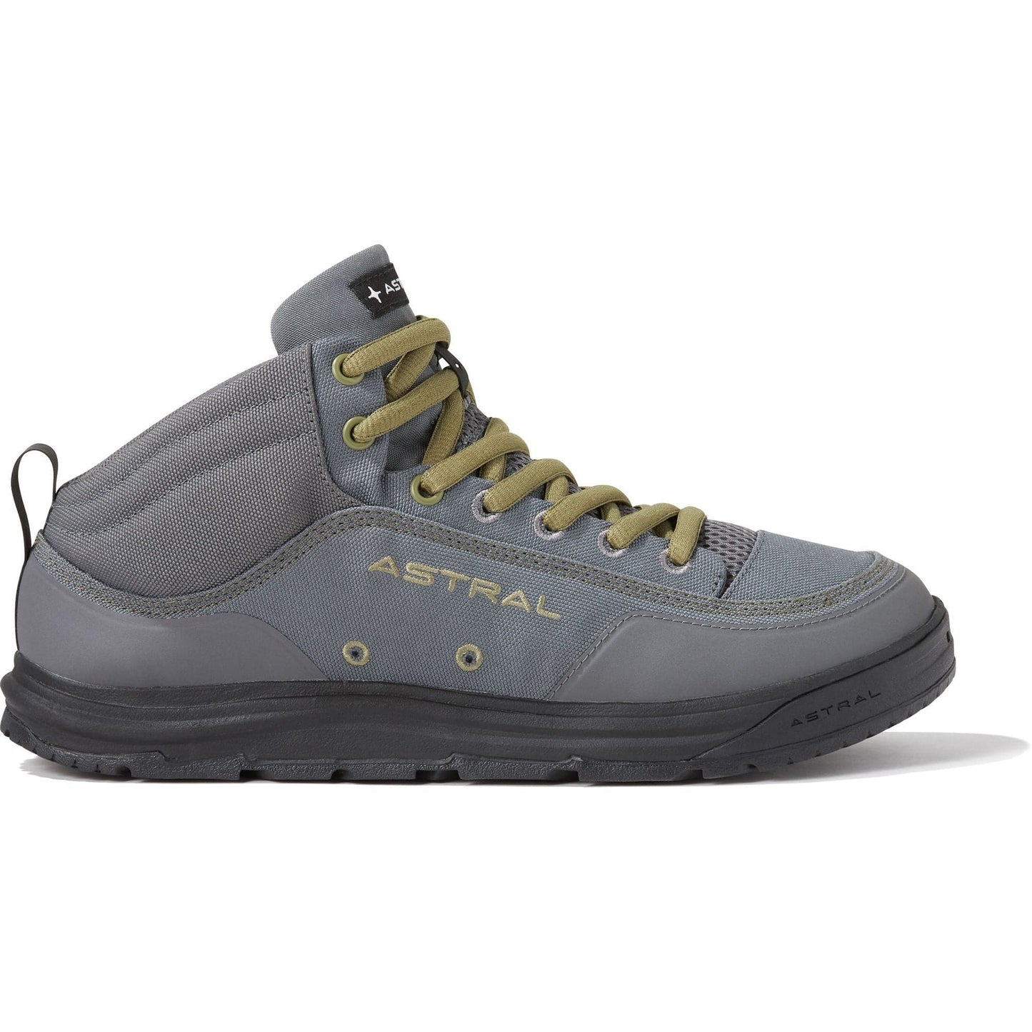 Featuring the Rassler 2.0 men's footwear, women's footwear manufactured by Astral shown here from a fourth angle.