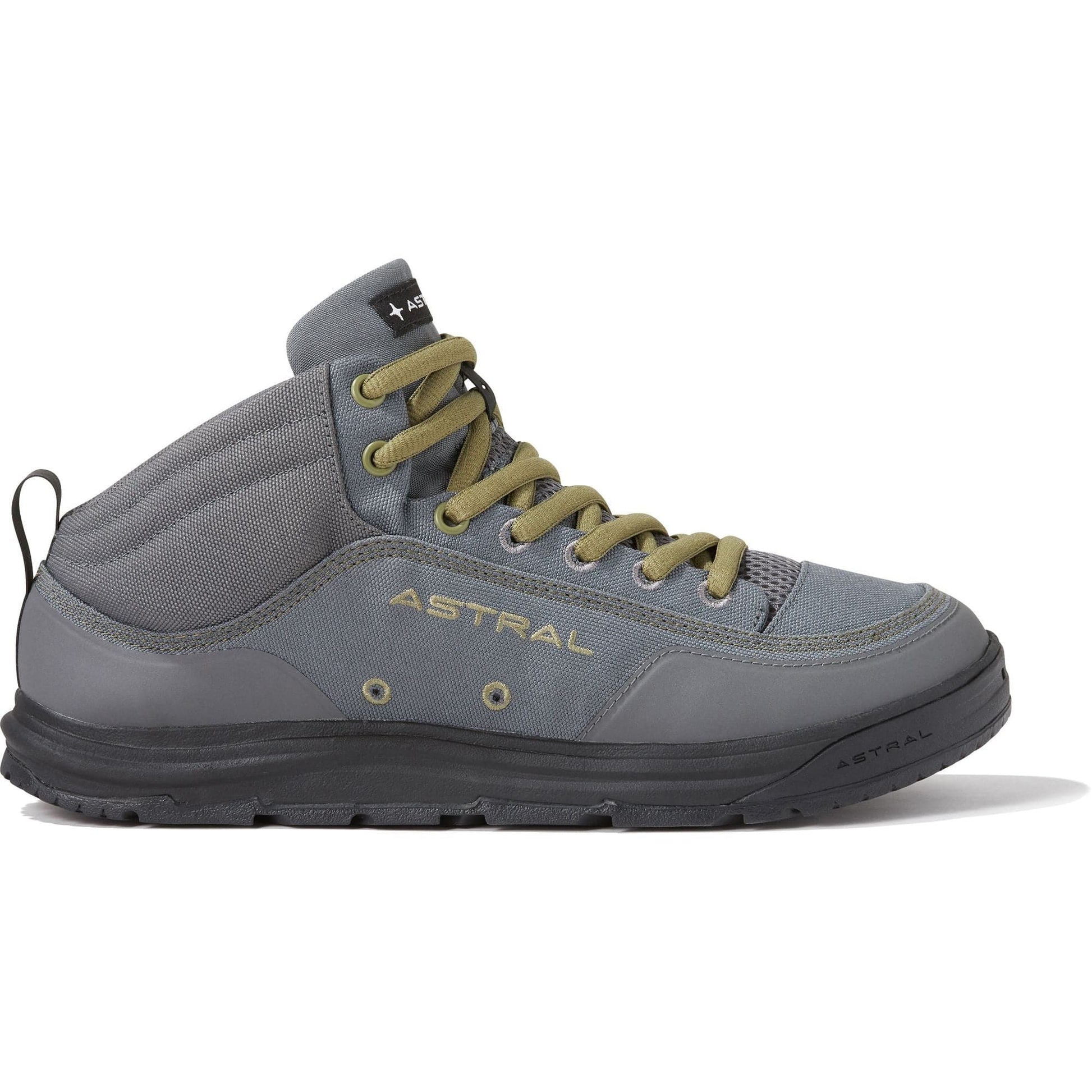 Featuring the Rassler 2.0 men's footwear, women's footwear manufactured by Astral shown here from a fourth angle.