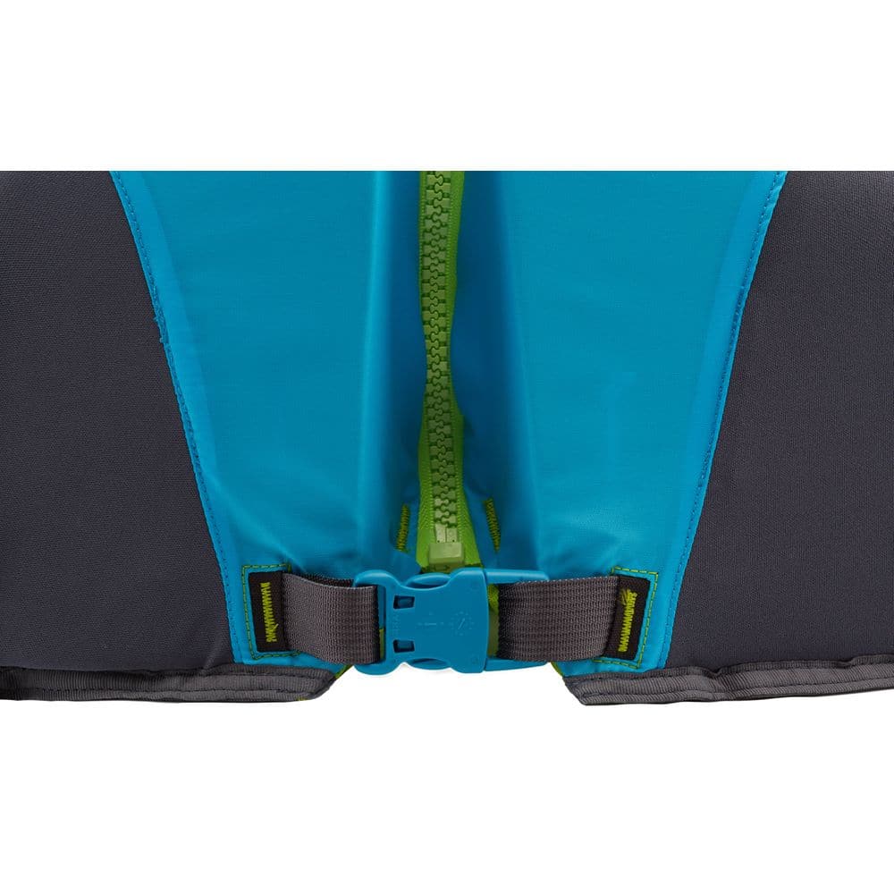 Featuring the Vista Youth PFD kid's pfd manufactured by NRS shown here from a seventh angle.