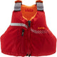 Featuring the Vista Youth PFD kid's pfd manufactured by NRS shown here from one angle.