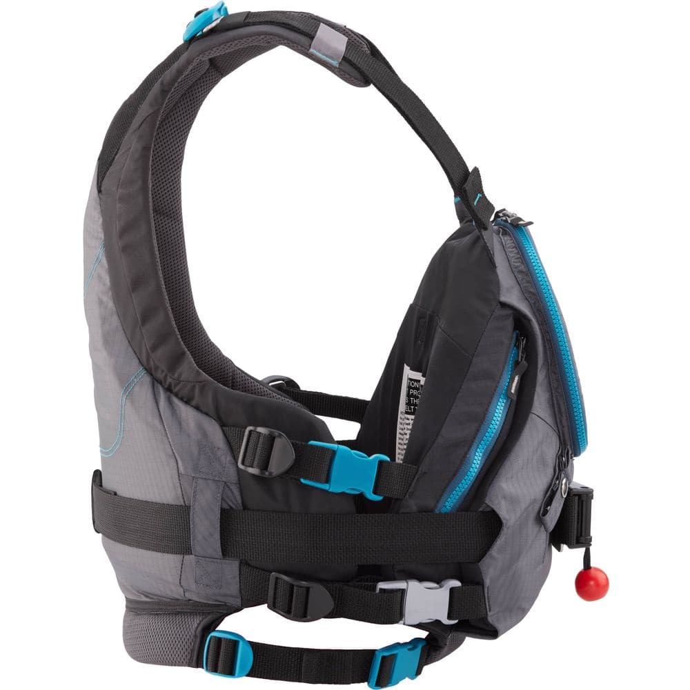 Featuring the Zen Rescue PFD rescue pfd manufactured by NRS shown here from a thirteenth angle.