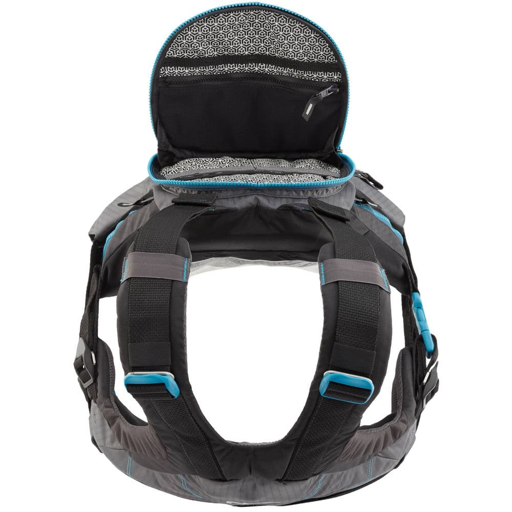 Featuring the Zen Rescue PFD rescue pfd manufactured by NRS shown here from a fourteenth angle.
