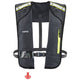 Featuring the Matik Inflatable PFD  manufactured by NRS shown here from one angle.