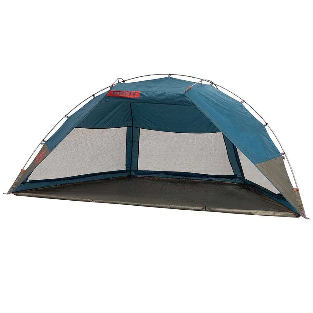 Featuring the Cabana Shade shade manufactured by Kelty shown here from one angle.