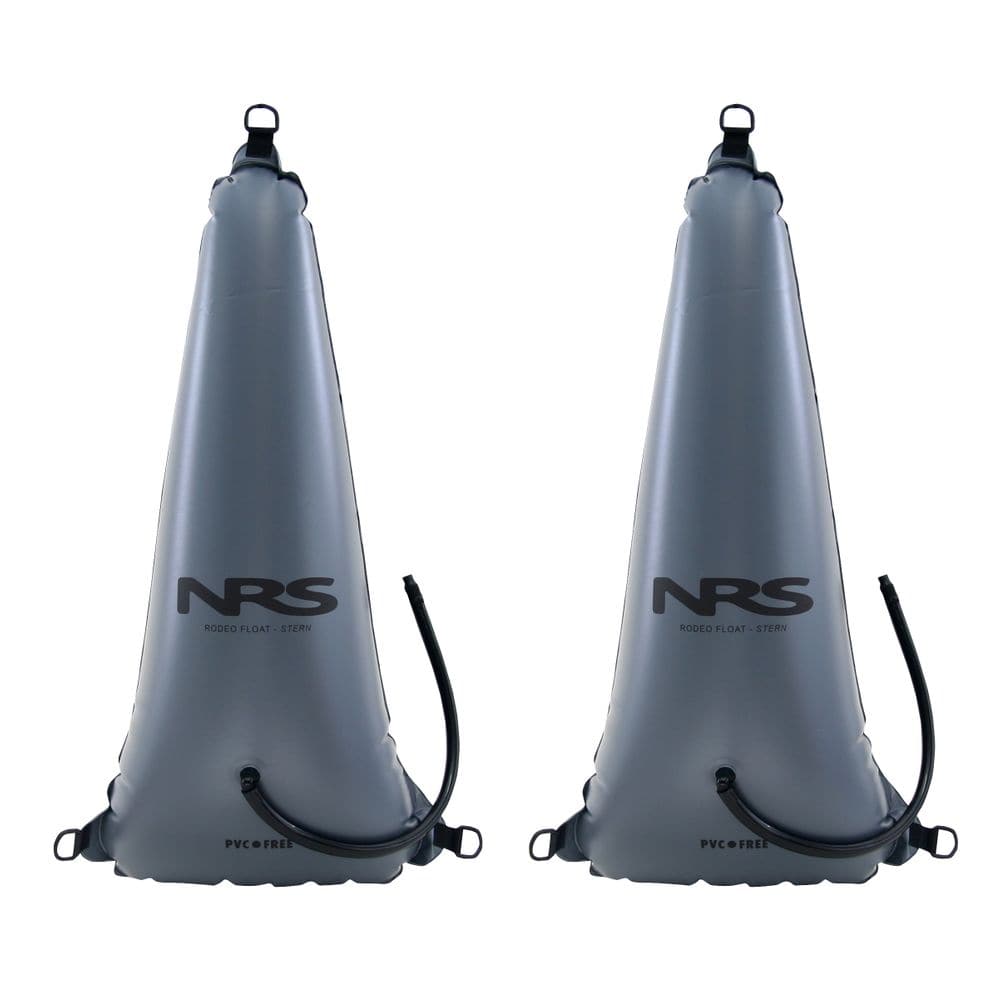 Featuring the Rodeo Stern Float Bags kayak flotation, kayak outfitting manufactured by NRS shown here from one angle.
