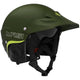 Featuring the Current Pro Helmet helmet manufactured by NRS shown here from a third angle.