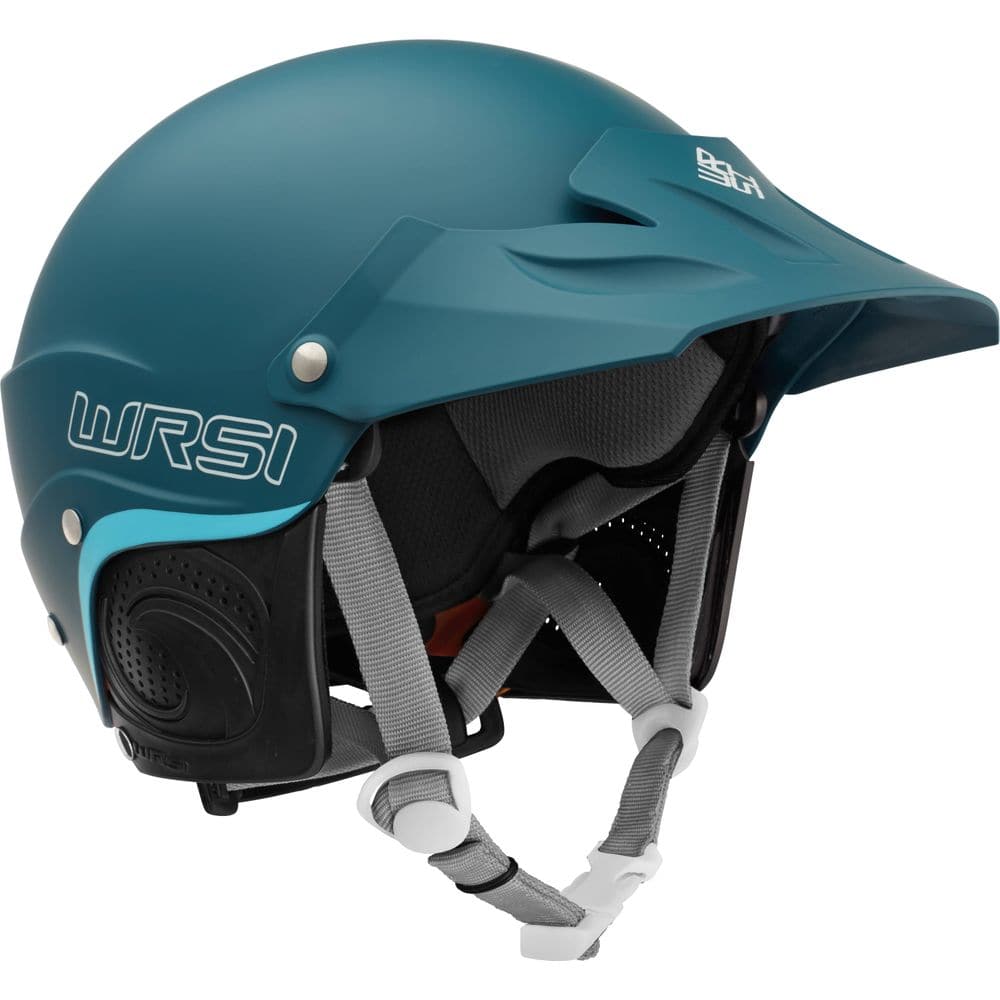 Featuring the Current Pro Helmet helmet manufactured by NRS shown here from a ninth angle.