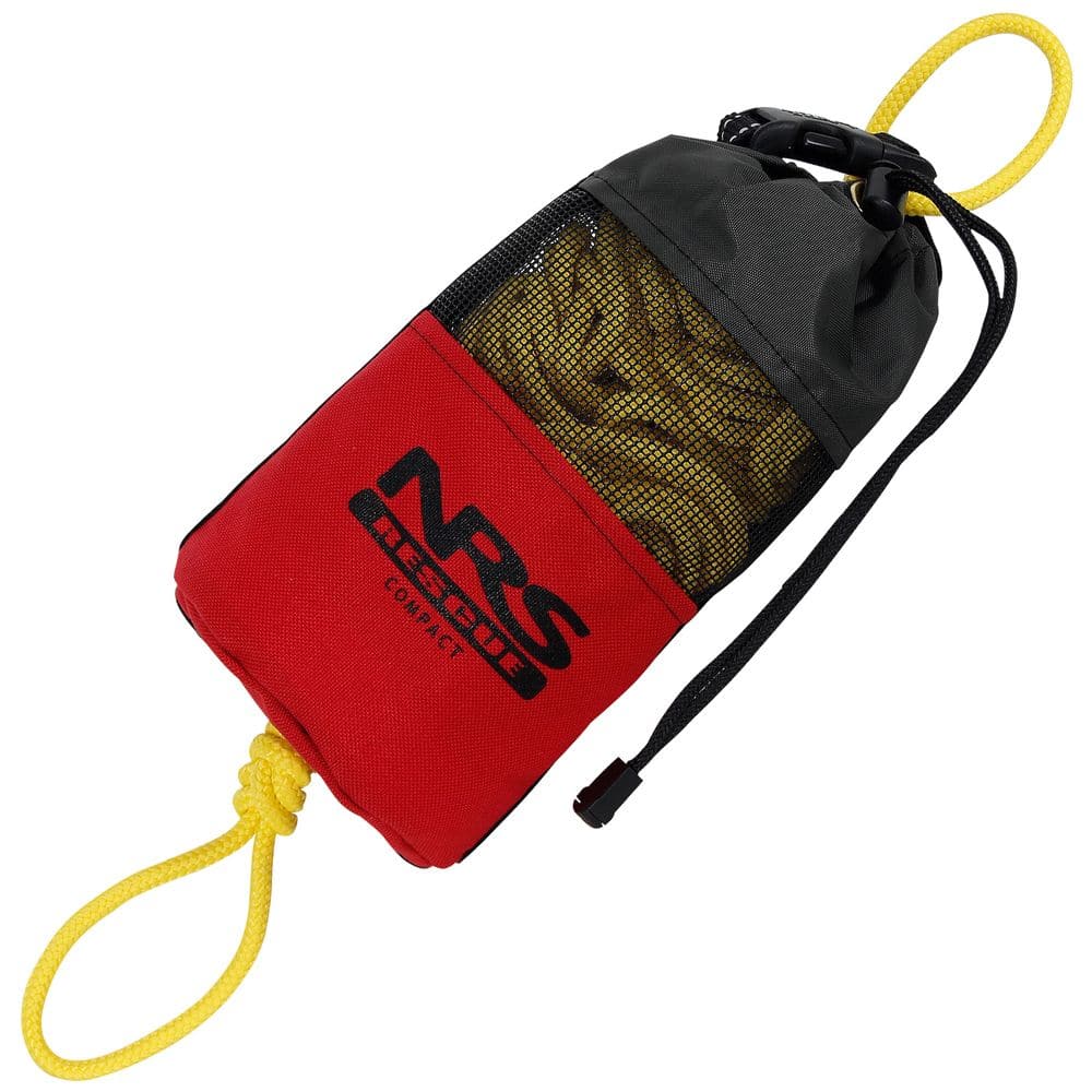 Featuring the Compact Rescue 70' Throw Bag throw bag manufactured by NRS shown here from a second angle.