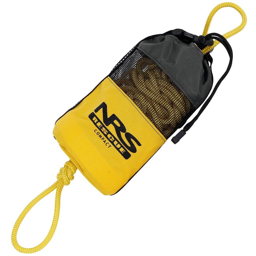 Featuring the Compact Rescue 70' Throw Bag throw bag manufactured by NRS shown here from a third angle.