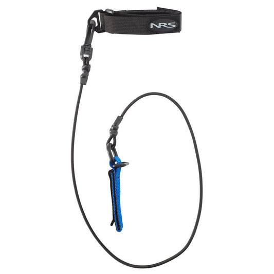 Featuring the Paddle Leash fishing accessory, fishing paddle, leash, touring / rec paddle manufactured by NRS shown here from one angle.