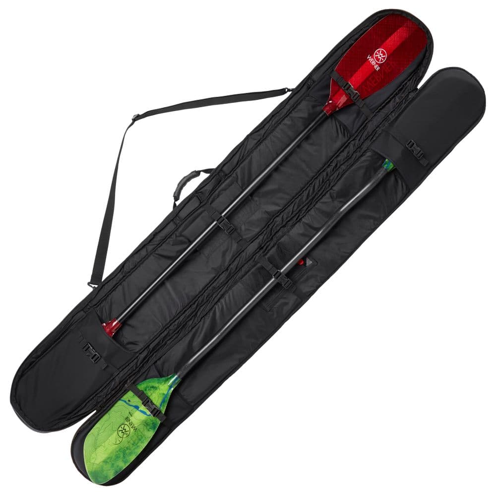 Featuring the SUP / Whitewater Paddle Bag drag bag, gear bag, storage, sup accessory, sup fin, transport manufactured by NRS shown here from a third angle.