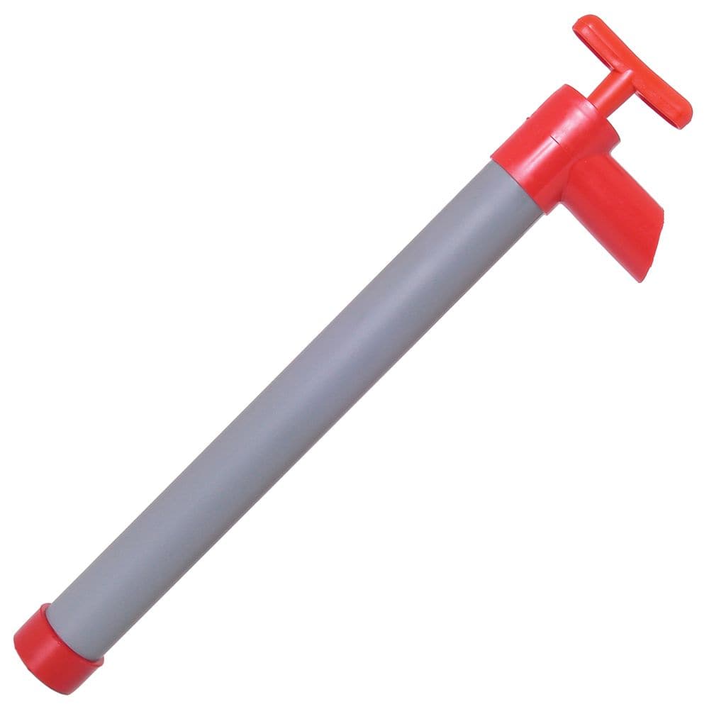 Featuring the Thirsty Mate Bilge Pump canoe accessory, raft pump, rec kayak accessory, tour kayak accessory manufactured by NRS shown here from one angle.